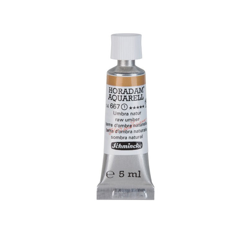 Schmincke Horadam Aquarelle Watercolour Paint Raw Umber
