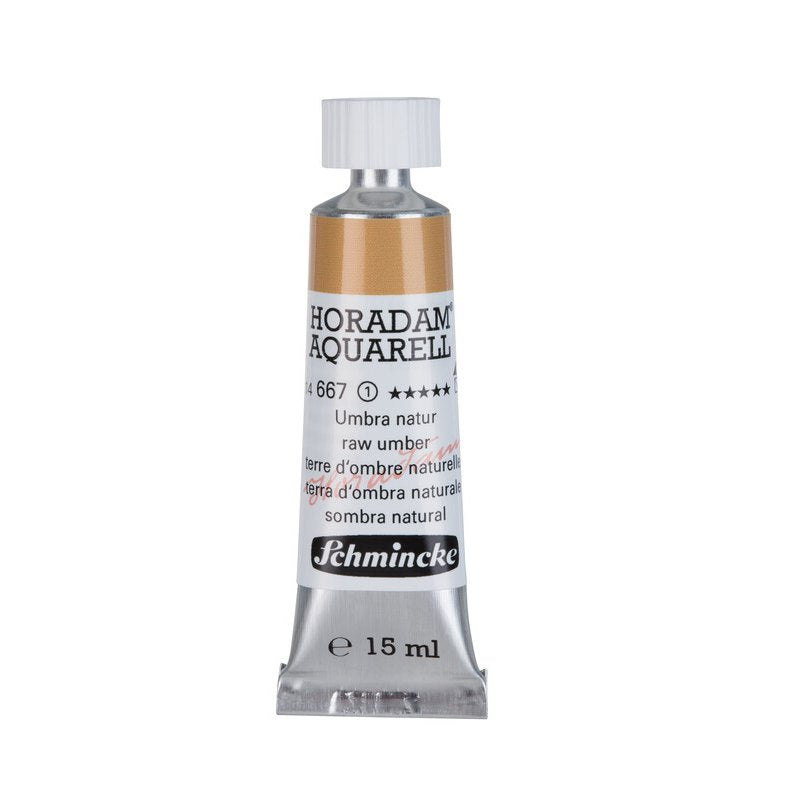 Schmincke Horadam Aquarelle Watercolour Paint Raw Umber