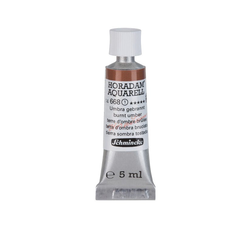 Schmincke Horadam Aquarelle Watercolour Paint Burnt Umber