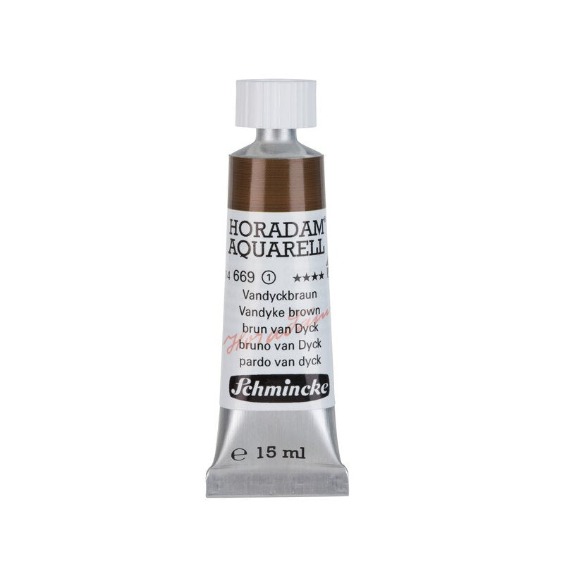 Schmincke Horadam Aquarelle Watercolour Paint Vandyke Brown