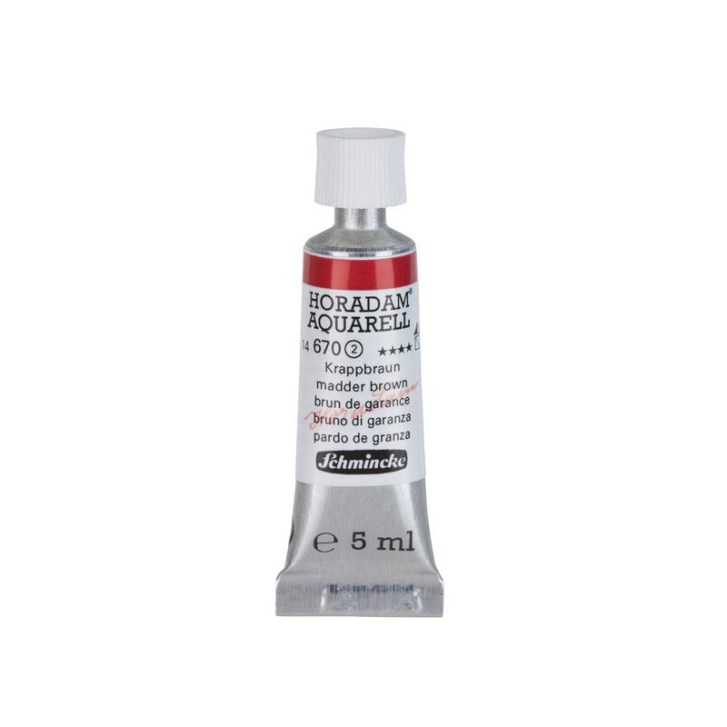 Schmincke Horadam Aquarelle Watercolour Paint Madder Brown
