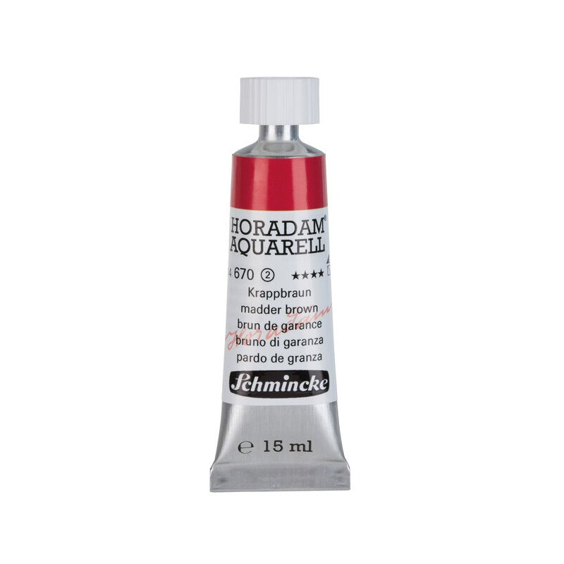 Schmincke Horadam Aquarelle Watercolour Paint Madder Brown