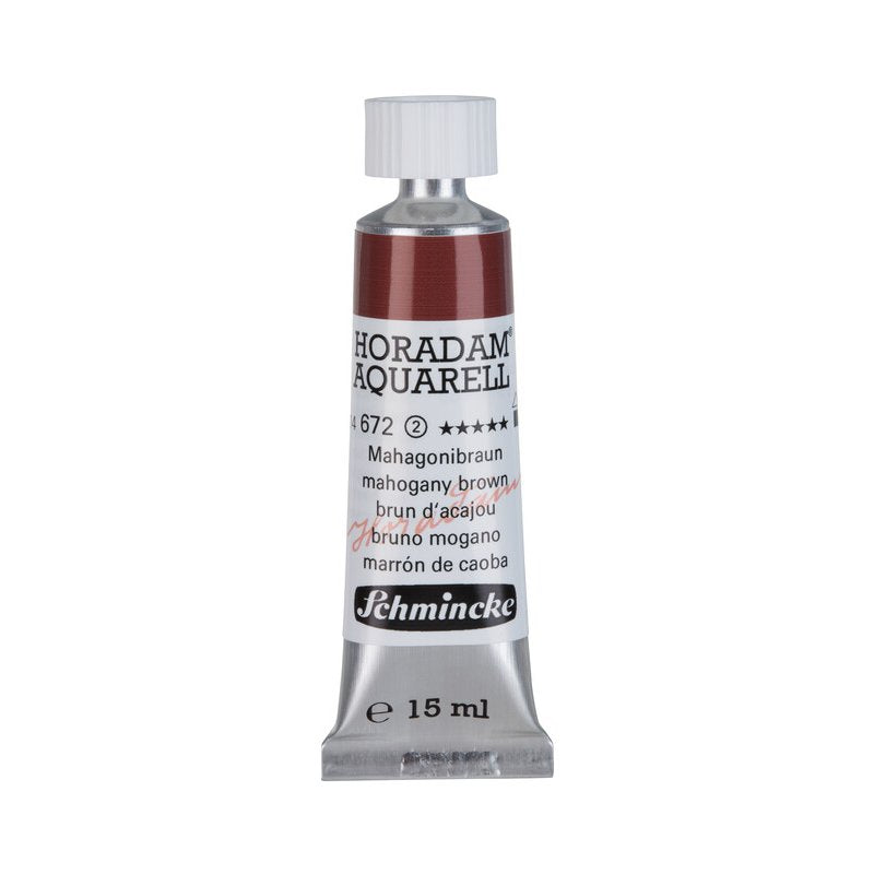 Schmincke Horadam Aquarelle Watercolour Paint Mahogany Brown