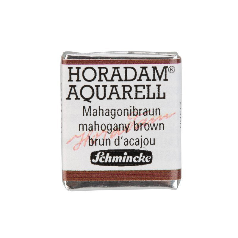 Schmincke Horadam Aquarelle Watercolour Paint Mahogany Brown
