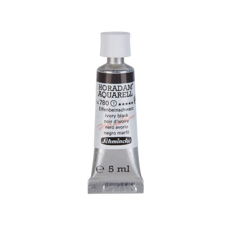 Schmincke Horadam Aquarelle Watercolour Paint Ivory Black