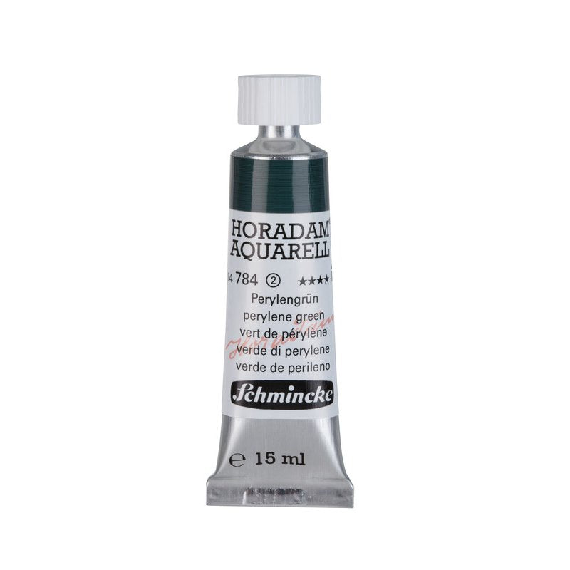 Schmincke Horadam Aquarelle Watercolour Paint Perylene Green