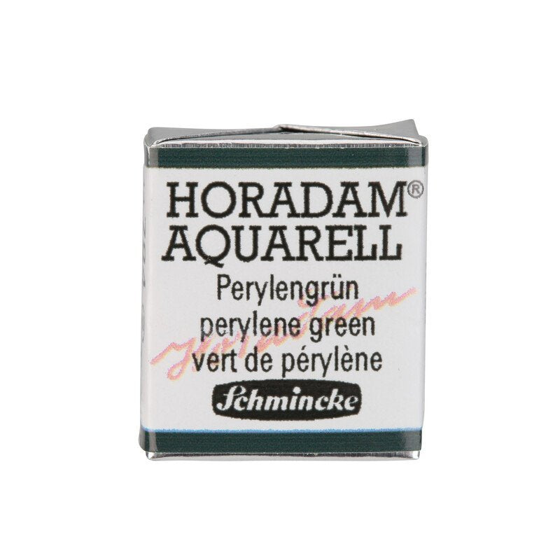 Schmincke Horadam Aquarelle Watercolour Paint Perylene Green