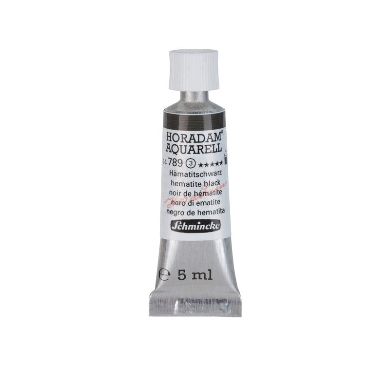 Schmincke Horadam Aquarelle Watercolour Paint Hematite Black