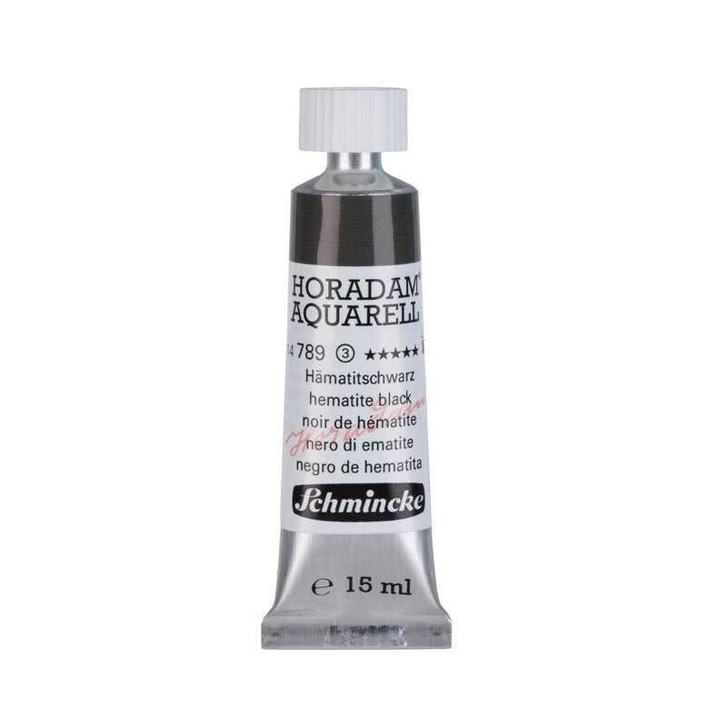 Schmincke Horadam Aquarelle Watercolour Paint Hematite Black