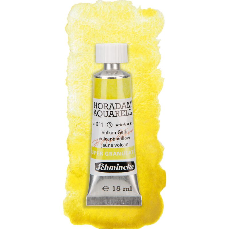 Product image for Schmincke Horadam Aquarelle Watercolour Paint Volcano Yellow