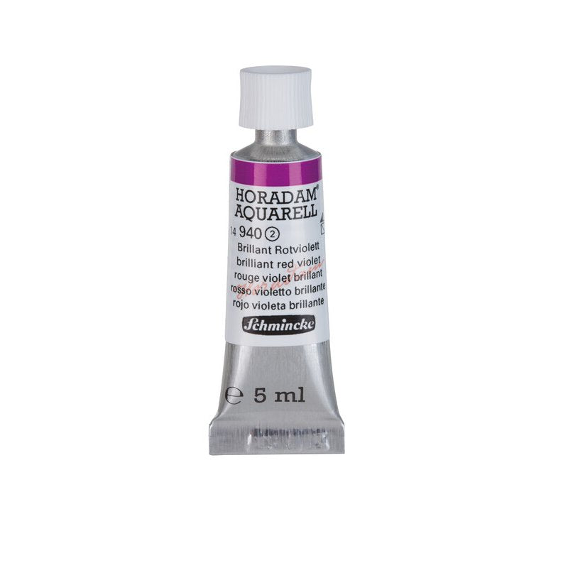 Schmincke Horadam Aquarelle Watercolour Paint Brilliant Red Violet