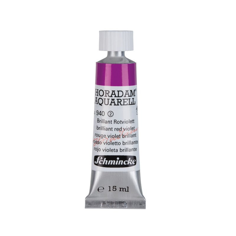 Schmincke Horadam Aquarelle Watercolour Paint Brilliant Red Violet