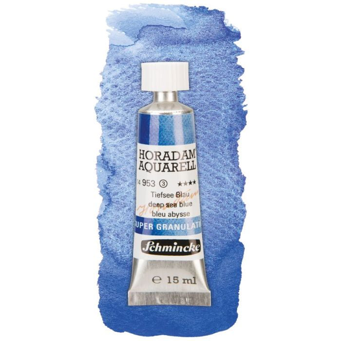 Product image for Schmincke Horadam Aquarelle Watercolour Paint Deep Sea Blue