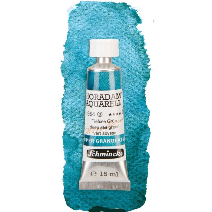 Product image for Schmincke Horadam Aquarelle Watercolour Paint Deep Sea Green