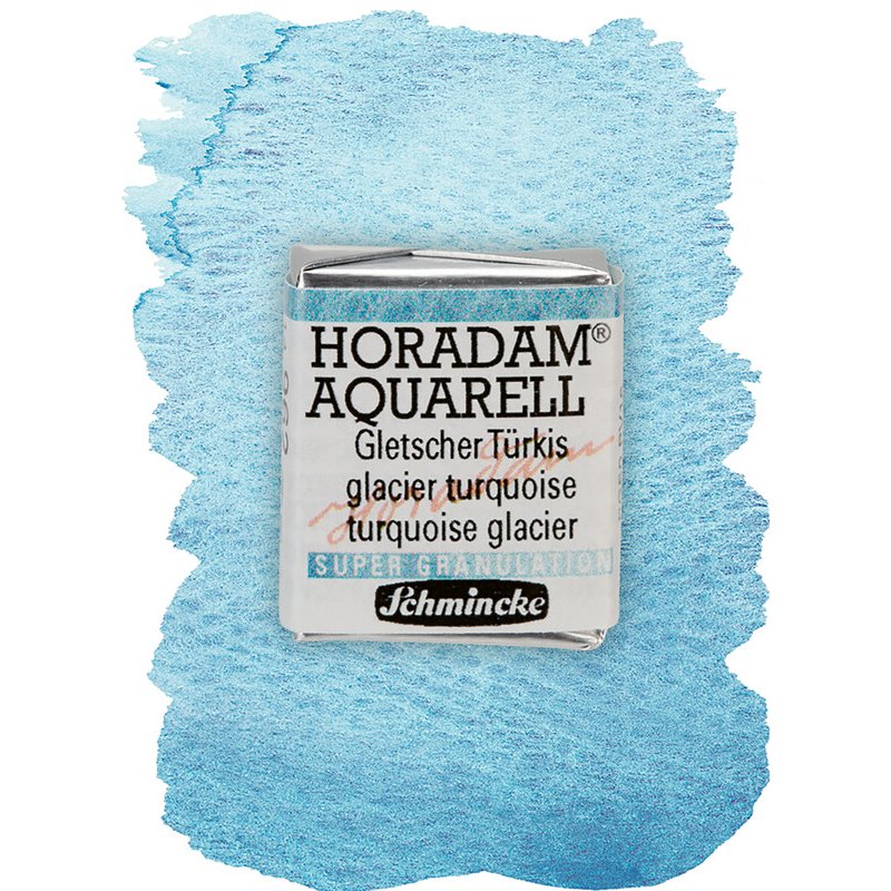 Schmincke Horadam Aquarelle Watercolour Paint Glacier Turquoise