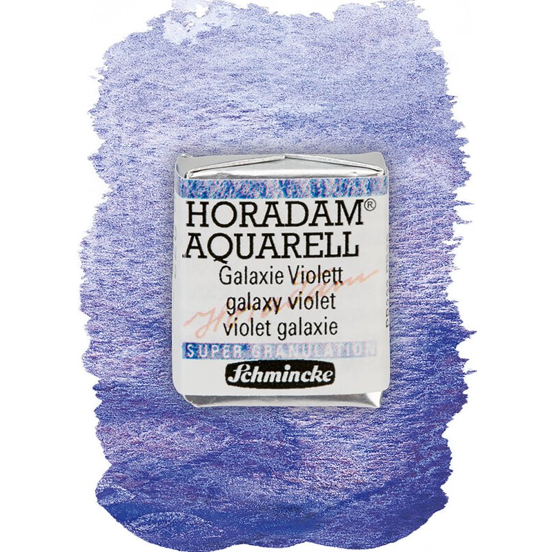 Schmincke Horadam Aquarelle Watercolour Paint Galaxy Violet
