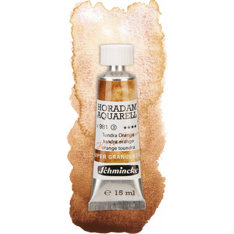 Schmincke Horadam Aquarelle Watercolour Paint Tundra Orange