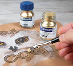 SCHMINCKE WATERCOLOUR MEDIUM AQUA BRONZE PALE GOLD