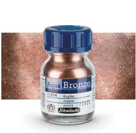 SCHMINCKE WATERCOLOUR MEDIUM AQUA BRONZE COPPER