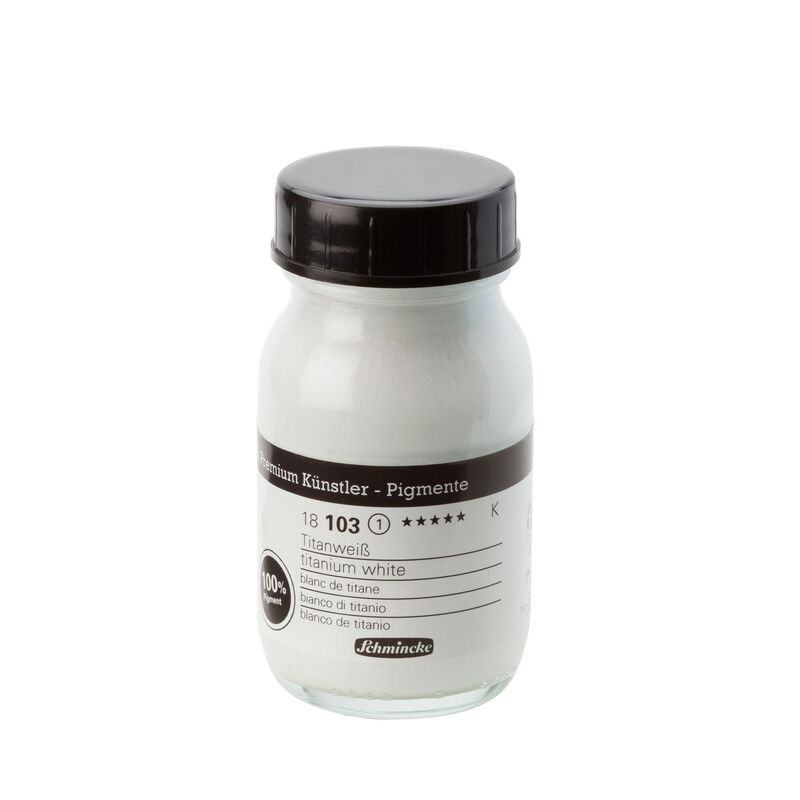 Schmincke Pigment Titanium White 100ml