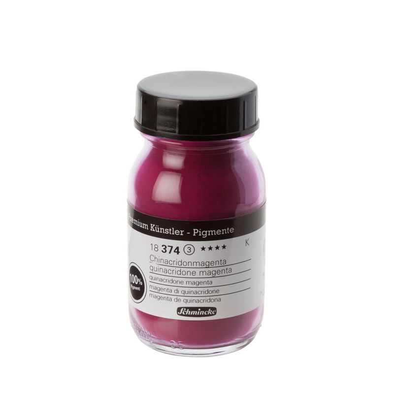 Schmincke Pigment Quinacridone Magenta 100ml