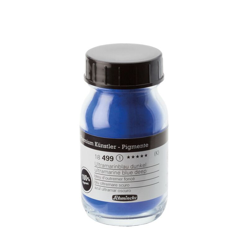 Schmincke Pigment Ultramarine Blue Deep 100ml