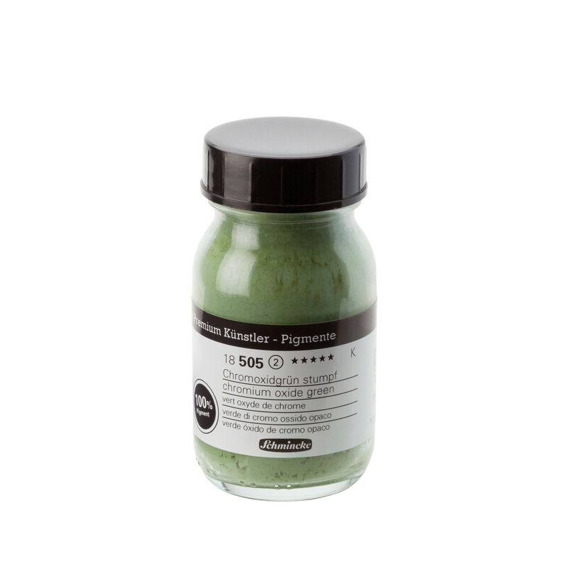 Schmincke Pigment Chromium Oxide Green 100ml