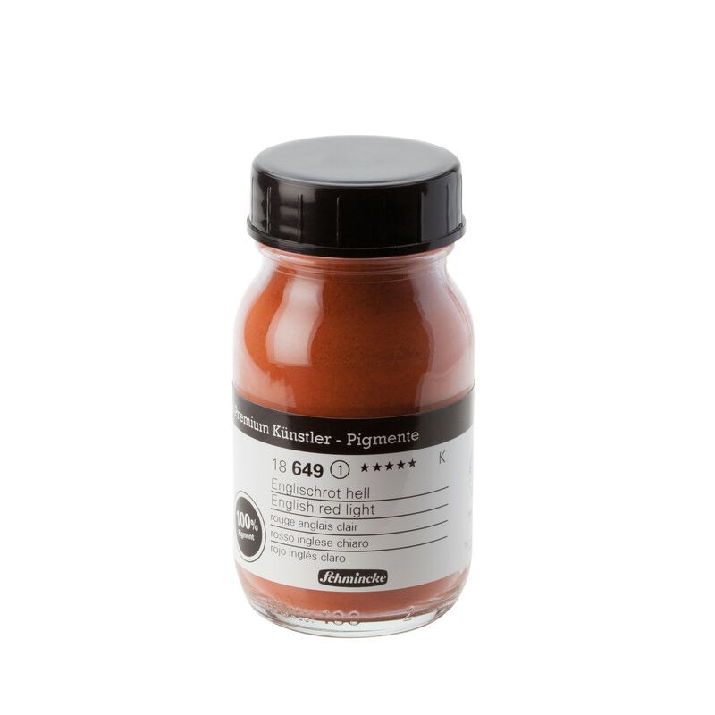 Schmincke Pigment English Red Light 100ml