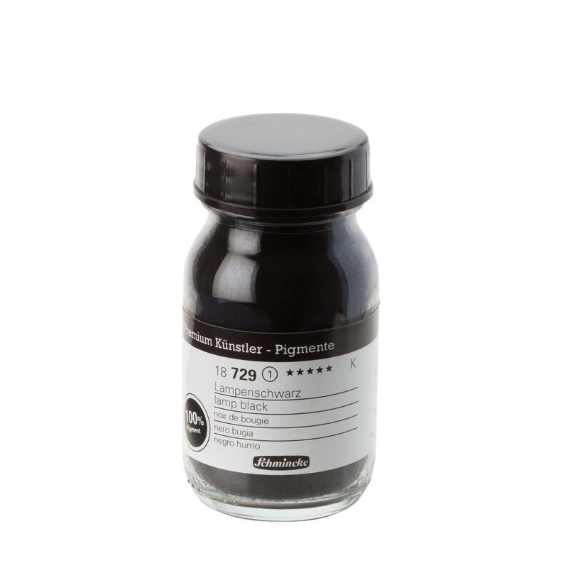 Schmincke Pigment Lamp Black 100ml