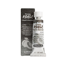 Schmincke Liquid Charcoal Paint Peach Stone Black