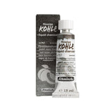 Schmincke Liquid Charcoal Paint Peach Stone Black 15ml