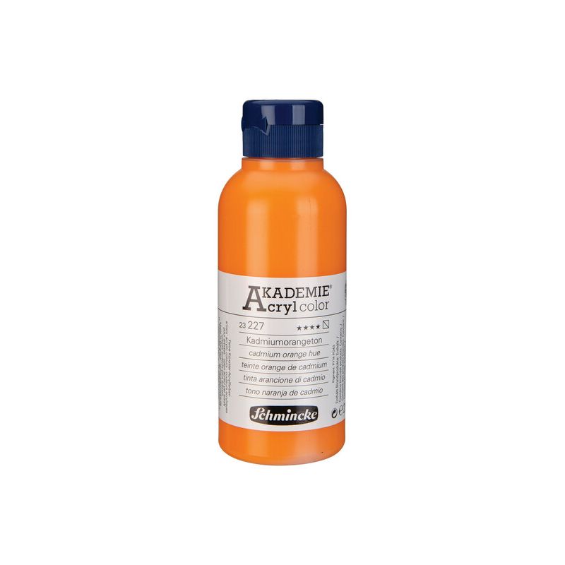 Schmincke Akademie Acrylic Paint Cadmium Orange Hue 250ml