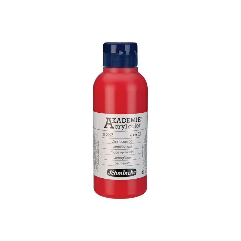 Schmincke Akademie Acrylic Paint Vermilion Red