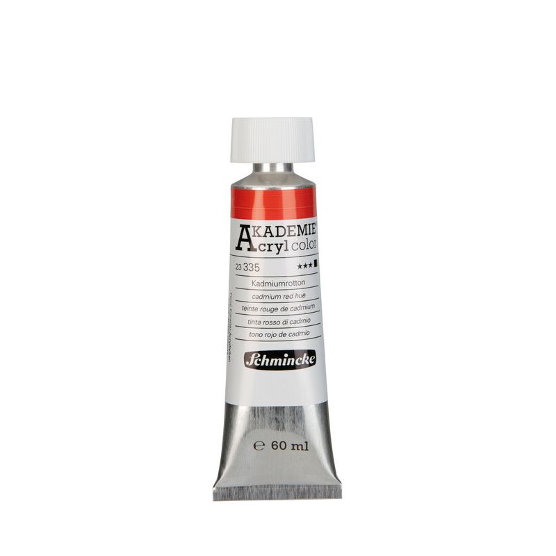 Schmincke Akademie Acrylic Paint Cadmium Red Hue