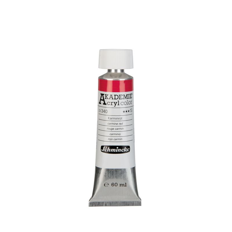 Schmincke Akademie Acrylic Paint Carmine Red