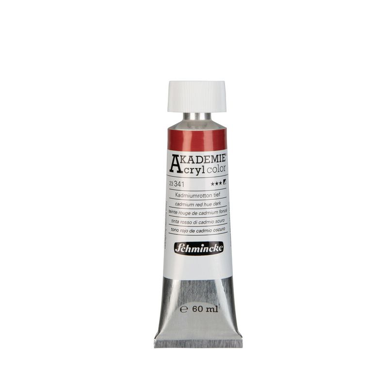 Schmincke Akademie Acrylic Paint Cadmium Red Hue Dark 60ml