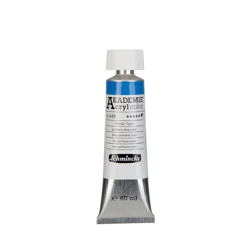 Schmincke Akademie Acrylic Paint Primary Blue Cyan