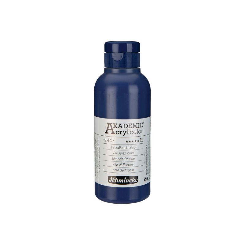 Schmincke Akademie Acrylic Paint Prussian Blue 250ml