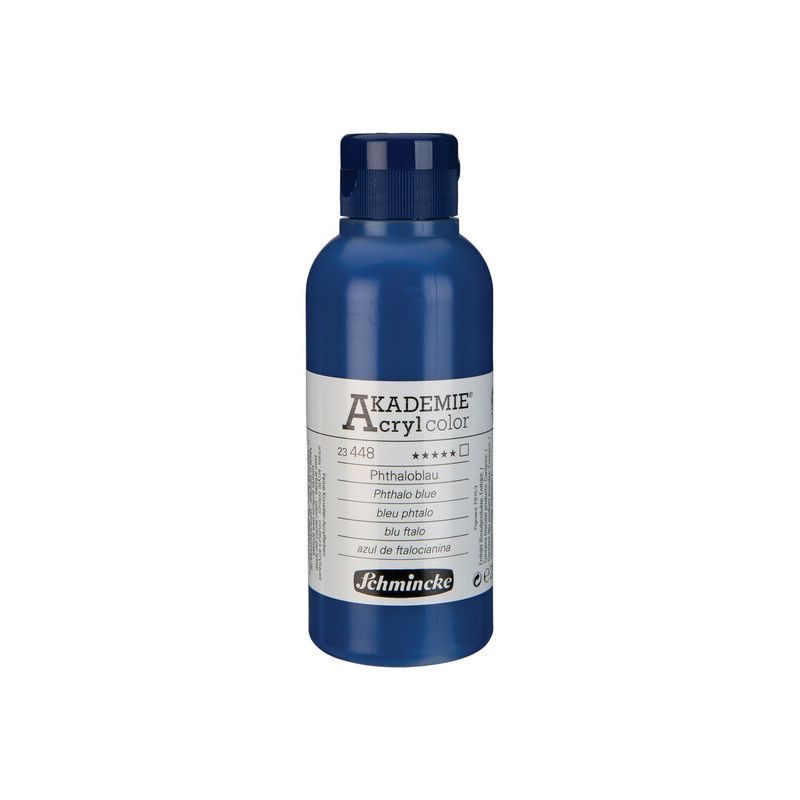 Schmincke Akademie Acrylic Paint Phthalo Blue