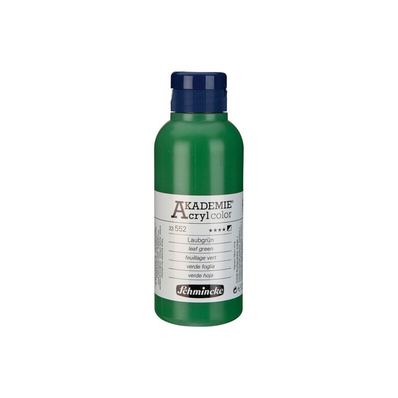 Schmincke Akademie Acrylic Paint Leaf Green 250ml