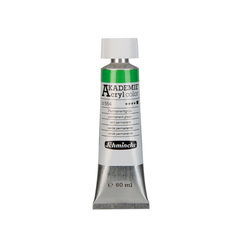 Schmincke Akademie Acrylic Paint Permanent Green