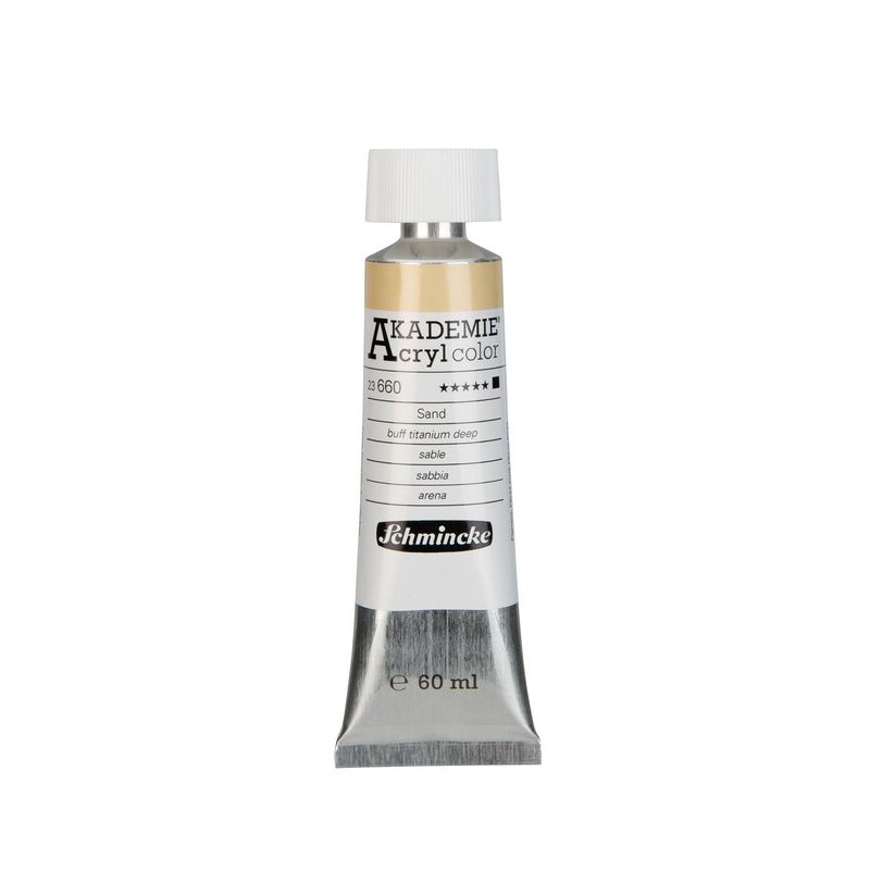 Schmincke Akademie Acrylic Paint Buff Titanium Deep