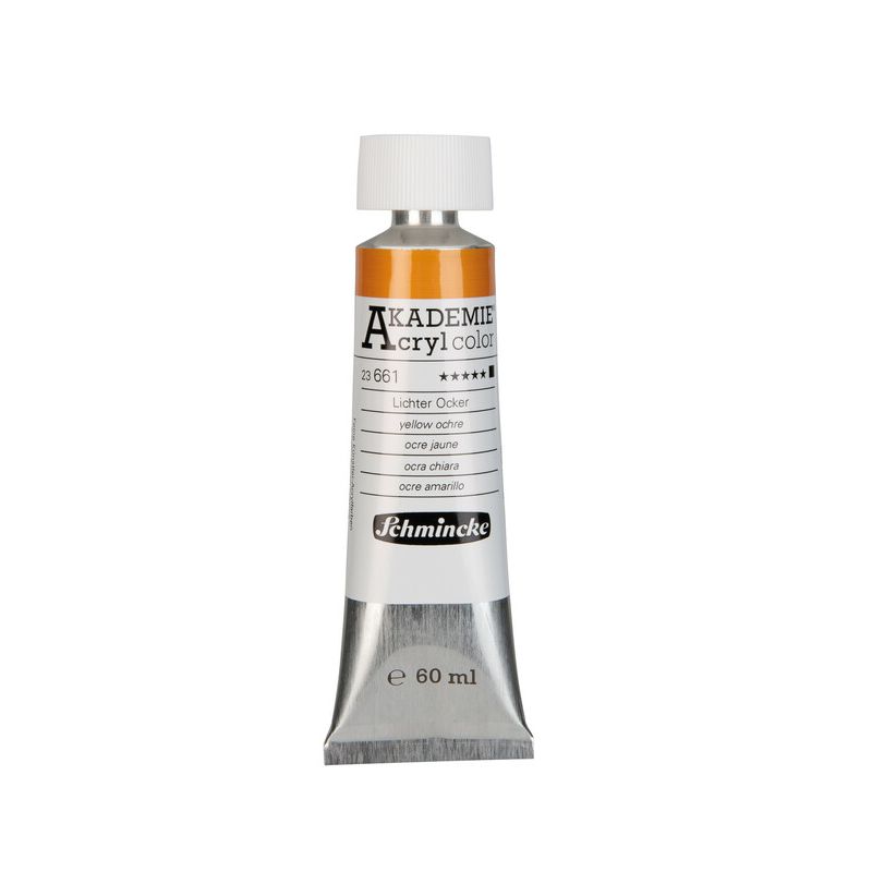 Schmincke Akademie Acrylic Paint Yellow Ochre