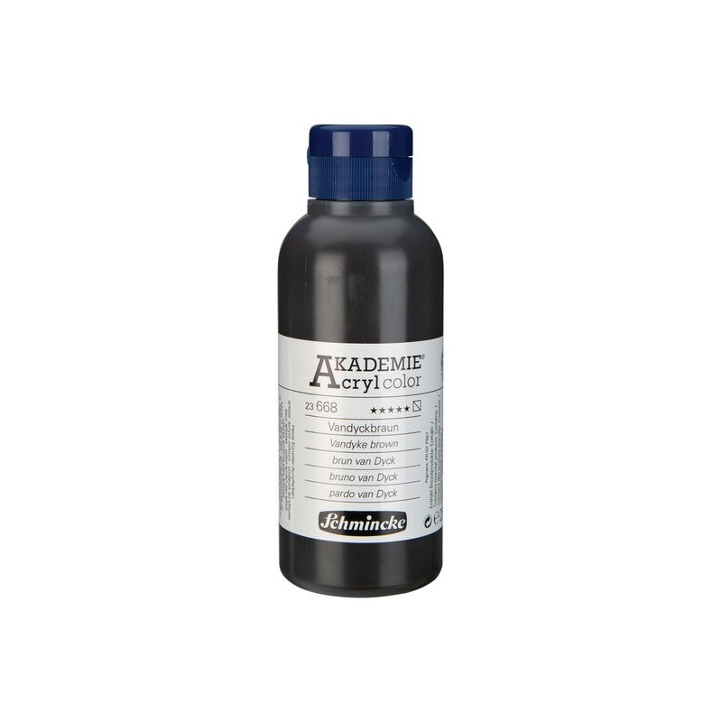 Schmincke Akademie Acrylic Paint Vandyke Brown