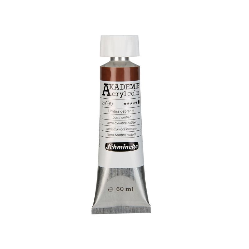 Schmincke Akademie Acrylic Paint Burnt Umber