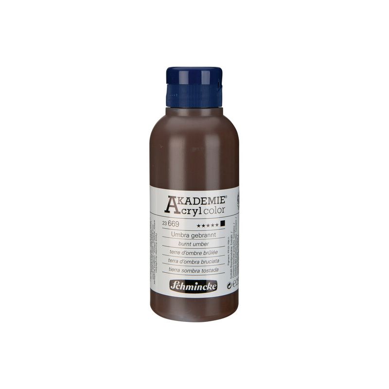 Schmincke Akademie Acrylic Paint Burnt Umber