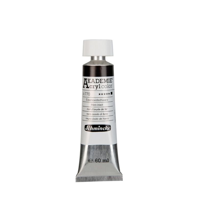 Schmincke Akademie Acrylic Paint Mars Black 60ml