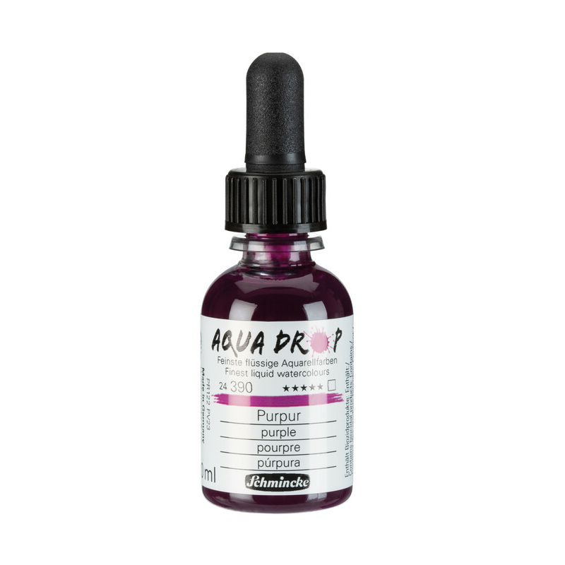 Schmincke Aqua Drop Liquid Watercolour Purple