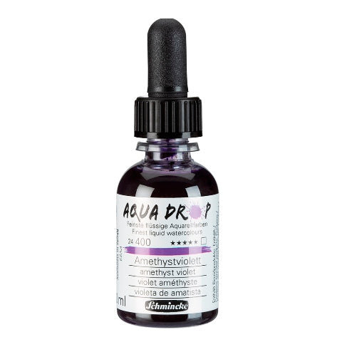 Schmincke Aqua Drop Liquid Watercolour Amethyst Violet 30ml