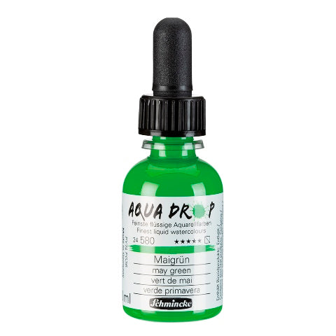 Schmincke Aqua Drop Liquid Watercolour May Green 30ml